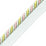 Scalamandre Milady Cord With Tape A Seafoam/Rose/Chartreuse Trim PL50660519