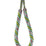 Scalamandre Milady Rope Tieback Seafoam/Rose/Chartreuse Trim PL50730519