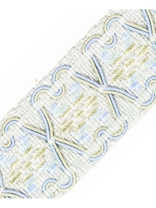 Scalamandre Milady Tape Aqua Trim PL50410520