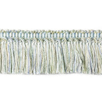 Scalamandre Milady Brush Fringe Aqua Trim PL50480520