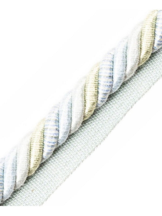 Scalamandre Milady Cord With Tape B Aqua Trim Sample PL50590520