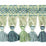 Scalamandre Milady Tassel Fringe Seaglass Trim PL50440521
