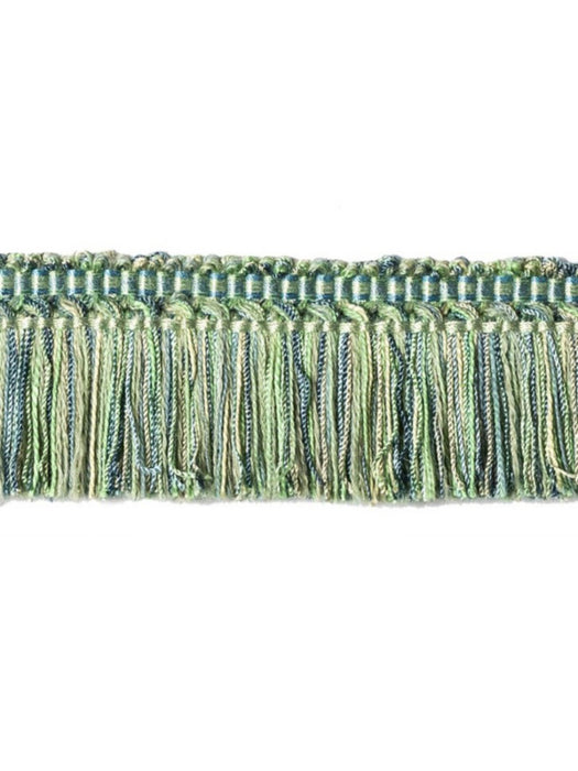 Scalamandre Milady Brush Fringe Seaglass Trim Sample PL50480521