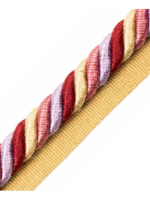 Scalamandre Milady Cord With Tape B Heather Trim Sample PL50590522