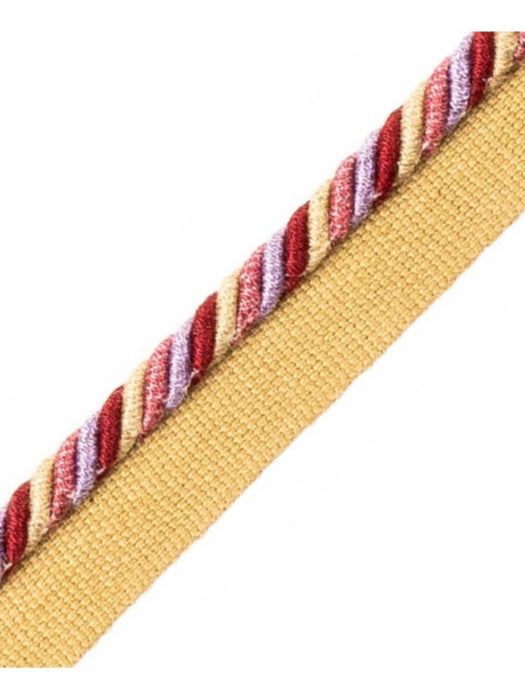 Scalamandre Milady Cord With Tape A Heather Trim Sample PL50660522