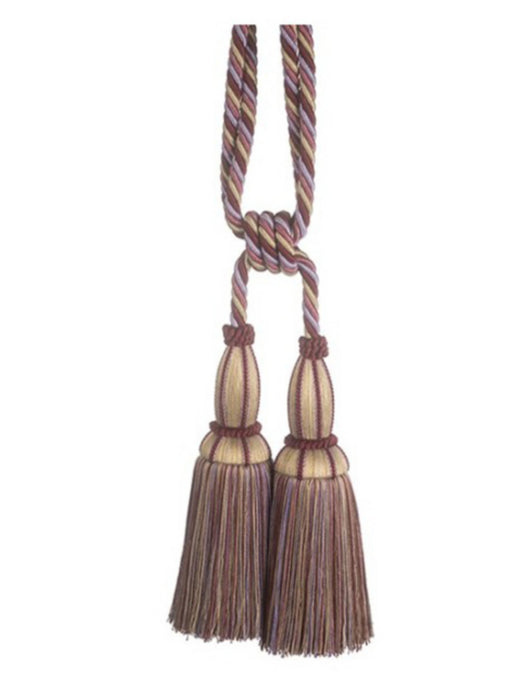 Scalamandre Milady Cut Fringe Tieback Heather Trim Sample PL50770522