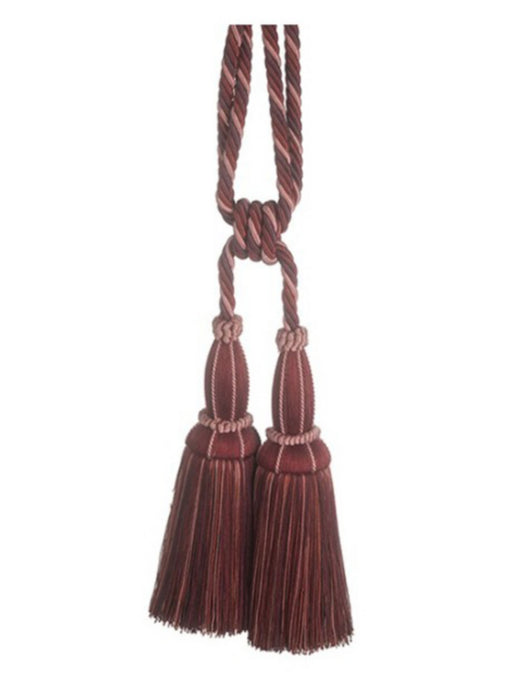 Scalamandre Milady Cut Fringe Tieback Berries Trim Sample PL50770523