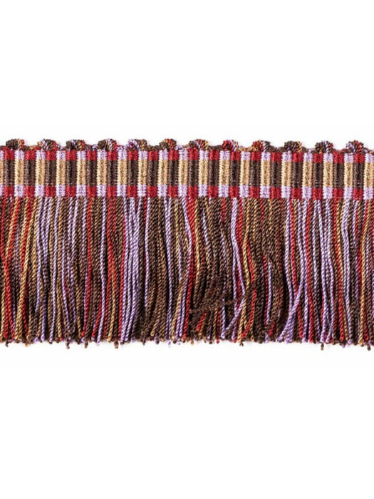 Scalamandre Milady Cut Fringe Oak/Lilac Trim PL50430524