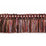 Scalamandre Milady Brush Fringe Oak/Lilac Trim PL50480524