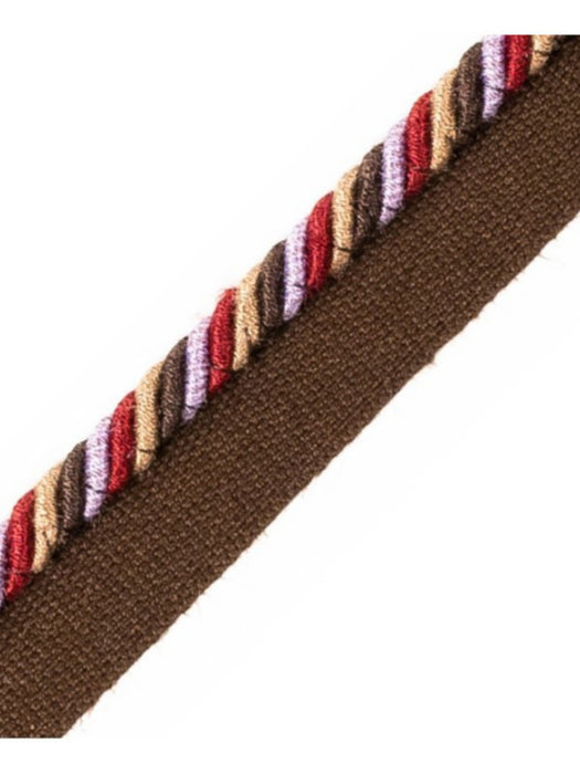 Scalamandre Milady Cord With Tape A Oak/Lilac Trim PL50660524