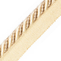 Scalamandre Bayadere Cord With Tape B Beige Trim PL63640635