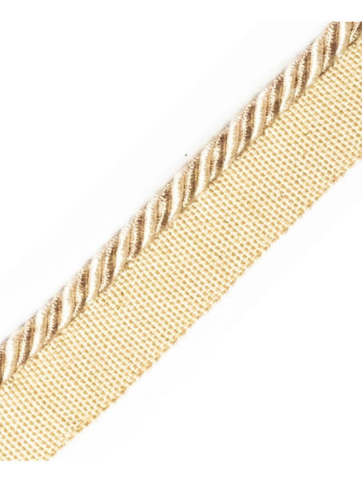 Scalamandre Bayadere Cord With Tape C Beige Trim Sample PL63660635