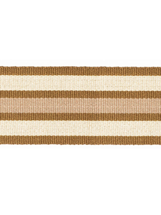 Scalamandre Bayadere Tape B Sienne Trim Sample PL63050636