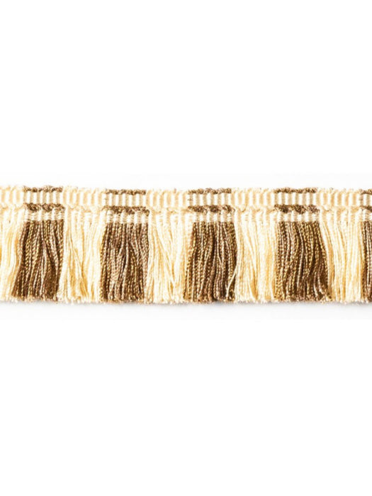 Scalamandre Bayadere Moss Fringe Sienne Trim Sample PL63480636