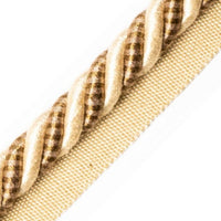 Scalamandre Bayadere Cord With Tape A Sienne Trim PL63590636