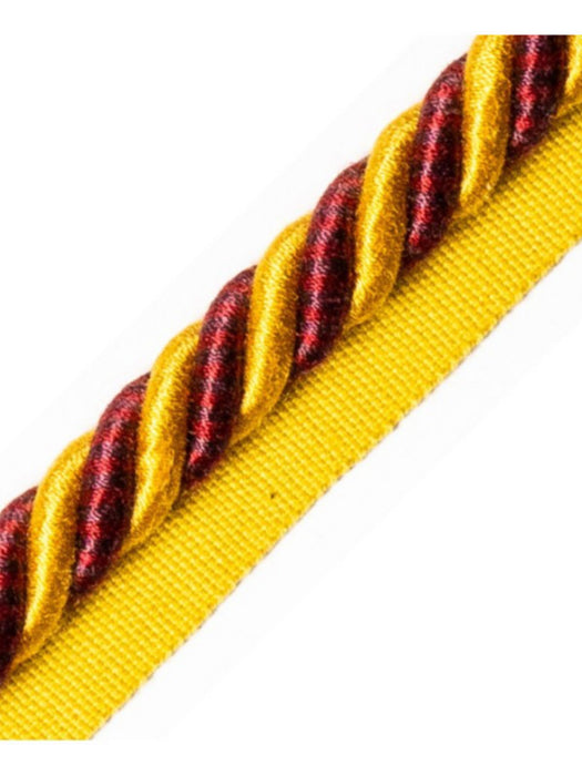 Scalamandre Bayadere Cord With Tape A Feu Trim PL63590640