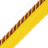 Scalamandre Bayadere Cord With Tape C Feu Trim PL63660640