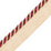 Scalamandre Bayadere Cord With Tape C Pivoine Trim PL63660643