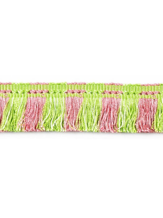 Scalamandre Bayadere Moss Fringe Azalee Trim Sample PL63480644