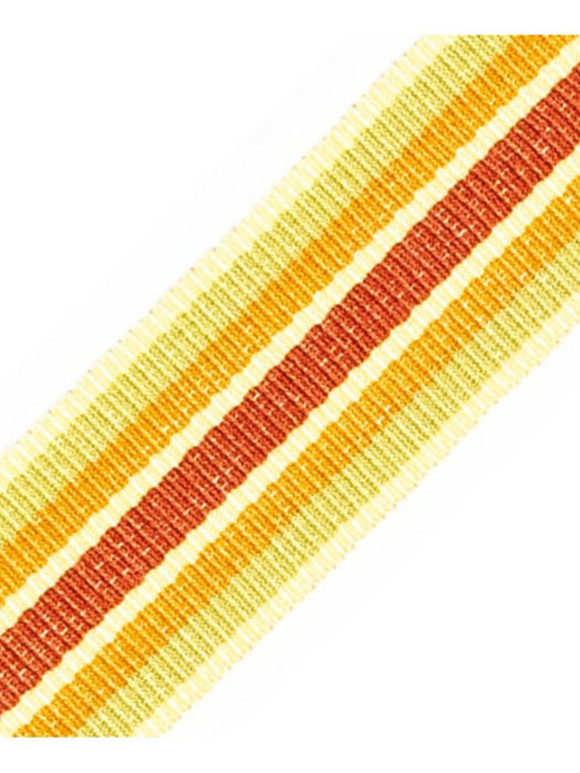 Scalamandre Bayadere Tape A Automne Trim Sample PL63030645