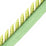 Scalamandre Bayadere Cord With Tape B Fougere Trim PL63640646