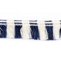 Scalamandre Bayadere Moss Fringe Marine Trim PL63480647