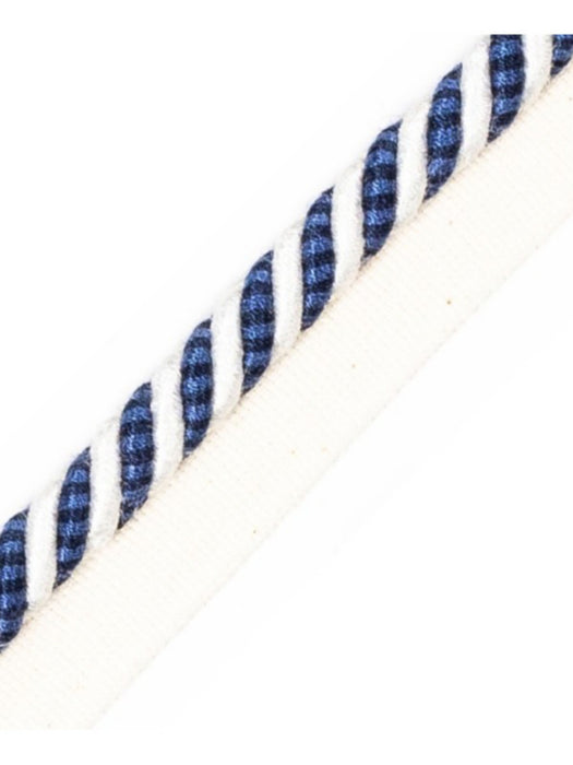 Scalamandre Bayadere Cord With Tape B Marine Trim PL63640647