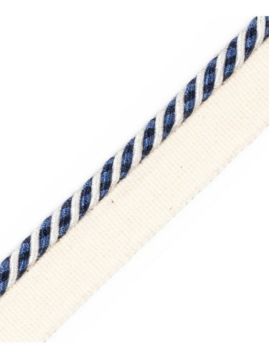 Scalamandre Bayadere Cord With Tape C Marine Trim PL63660647