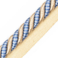 Scalamandre Bayadere Cord With Tape A Plage Trim PL63590649