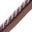 Scalamandre Bayadere Cord With Tape B Raisin Trim PL63640650