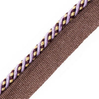 Scalamandre Bayadere Cord With Tape C Raisin Trim PL63660650