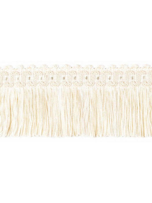 Scalamandre Ambiance Bullion Fringe Ecru Trim Sample PL60430651