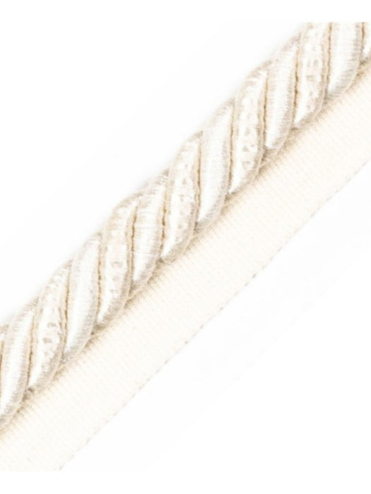 Scalamandre Ambiance Cord With Tape A Ecru Trim Sample PL60590651