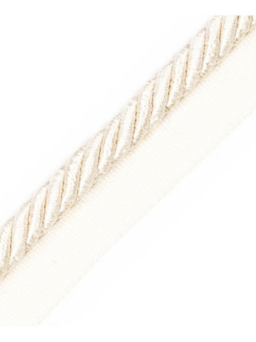 Scalamandre Ambiance Cord With Tape B Ecru Trim PL60640651