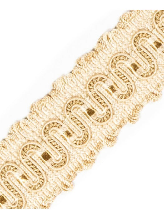 Scalamandre Ambiance Gimp Champagne Trim Sample PL60420653