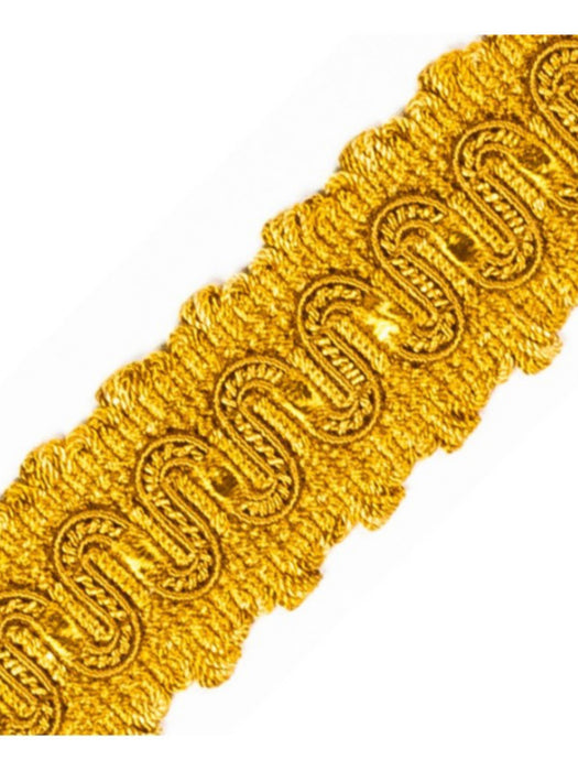 Scalamandre Ambiance Gimp Boouton D'Or Trim Sample PL60420657