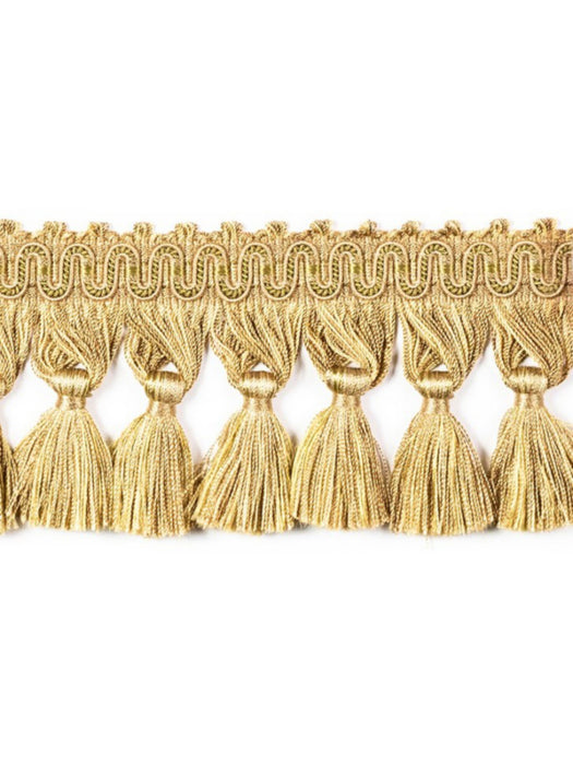 Scalamandre Ambiance Tassle Fringe Chameau Trim Sample PL60440658