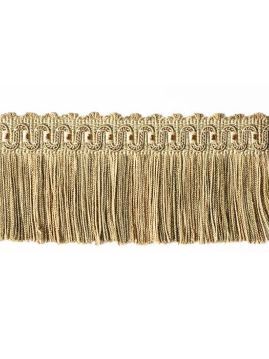 Scalamandre Ambiance Bullion Fringe Algue Trim Sample PL60430671