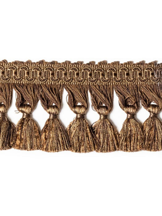 Scalamandre Ambiance Tassle Fringe Chocolat Trim PL60440673