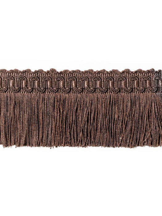 Scalamandre Ambiance Bullion Fringe Cacao Trim Sample PL60430674