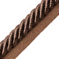 Scalamandre Ambiance Cord With Tape A Cacao Trim PL60590674