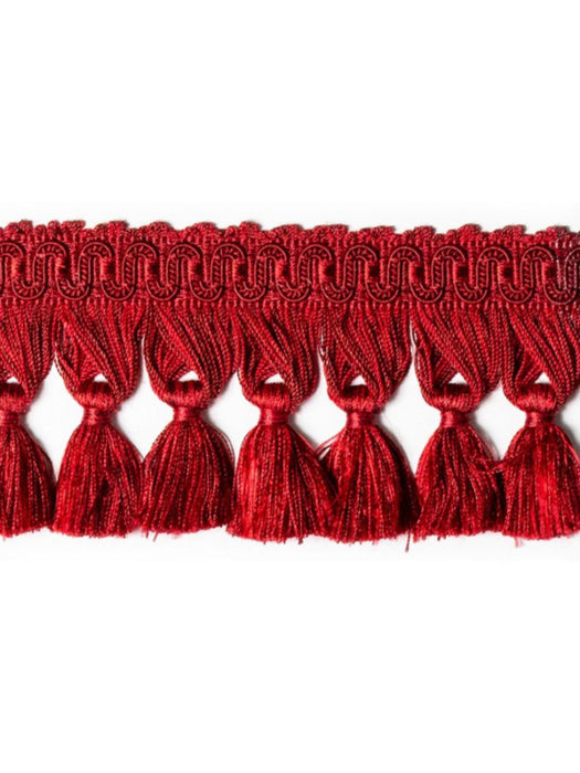 Scalamandre Ambiance Tassle Fringe Cerise Trim PL60440681