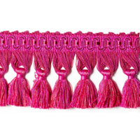 Scalamandre Ambiance Tassle Fringe Fuchsia Trim PL60440684