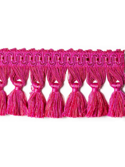 Scalamandre Ambiance Tassle Fringe Fuchsia Trim PL60440684