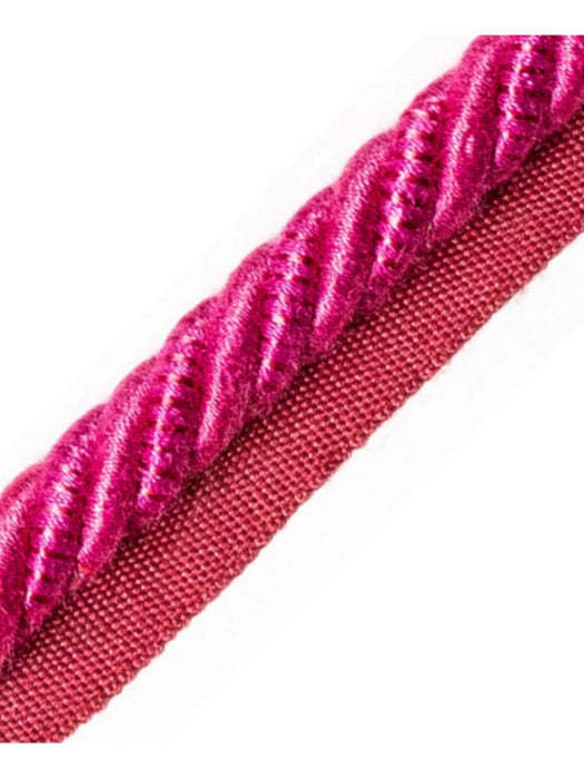 Scalamandre Ambiance Cord With Tape A Fuchsia Trim Sample PL60590684