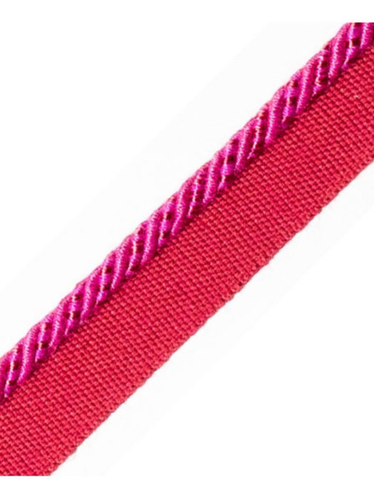 Scalamandre Ambiance Cord With Tape C Fuchsia Trim Sample PL60660684