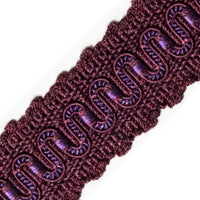 Scalamandre Ambiance Gimp Prune Trim PL60420685