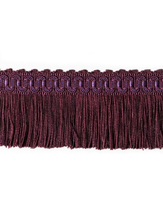 Scalamandre Ambiance Bullion Fringe Prune Trim PL60430685