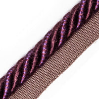 Scalamandre Ambiance Cord With Tape A Prune Trim PL60590685