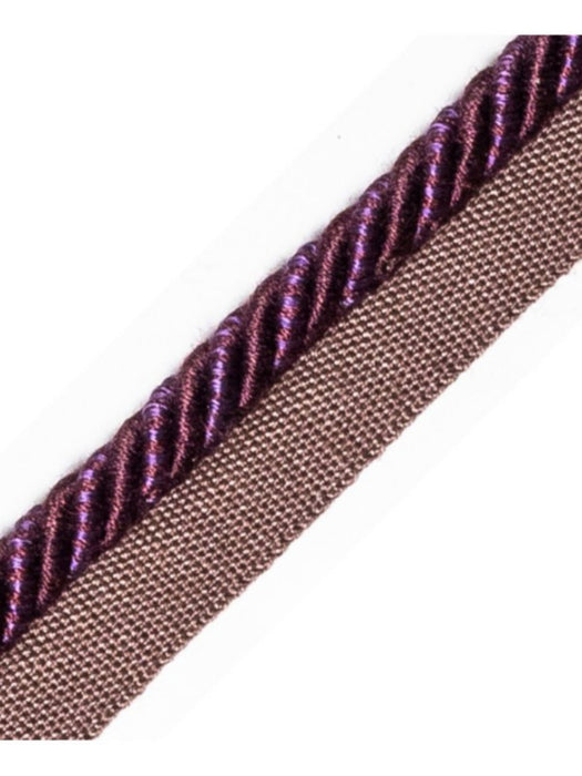 Scalamandre Ambiance Cord With Tape B Prune Trim PL60640685